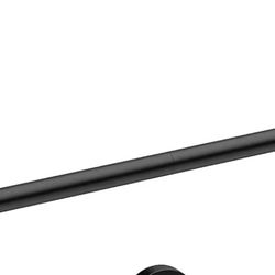 Matte Black 24in Towel Bar