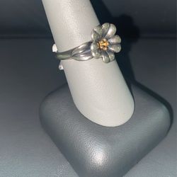 James avery april store flower ring