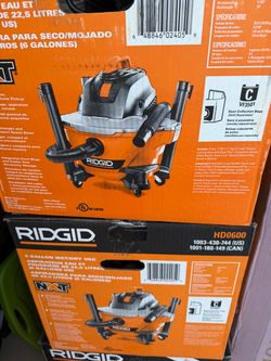 Ridgid  Vacuum