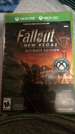 Fallout new Vegas Ultimate Edition xbox 360
