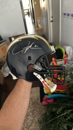 Signed Replica LaDainian Tomlinson Helmet