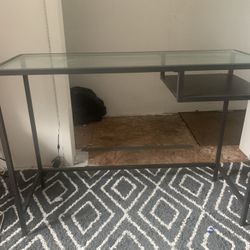 Glass Desk