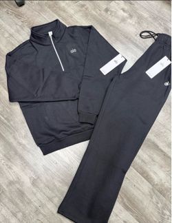Alo Yoga Men's Black Tracksuit Set - Brand New (All Sizes)