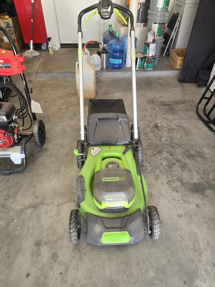 Greenworks Pro 60v Lawnmower- Self Propelled