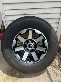 Toyota TRD off road RIMS AND TIRES