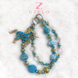[Uzelo]Unicorn– Handmade Beaded Chain - Perfect Gift & Collectible  - Gift for her/him