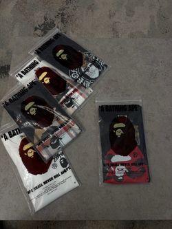 A Bathing Ape BAPE Face Masks Bundle