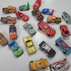 DISNEY PIXAR CARS lot Fishtail Shu APB Pushover Smoke & more