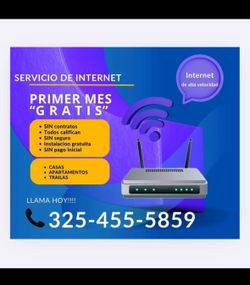 Gratis !! Internet de Alta Velocidad 