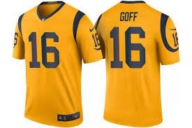 LA RAMS JARED GOFF JERSEY