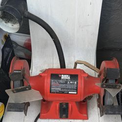 Black & Decker 6-inch bench grinder