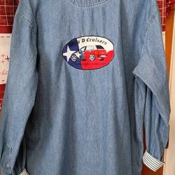 Luna Pier PT Cruiser Denim Vintage Shirt