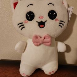 Ideal Toys Direct Happy Kitty Plushie
