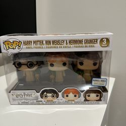 Funko Pop Harry Potter Ron Weasley Hermione Granger