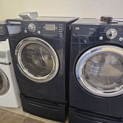 Lg Pedestal Washer And Dryer Used Good Conditions 