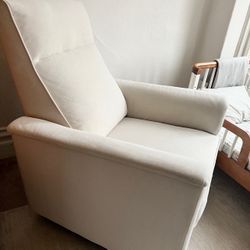 Namesake Willa Recliner + Rocking+ Swivel  Performance Cream Eco Weave