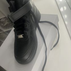 Nike Air Force Black Shoes 