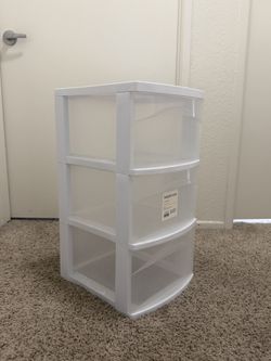 Brightroom 3-drawer plastic storage