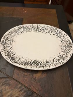 Vintage WCL serving platter
