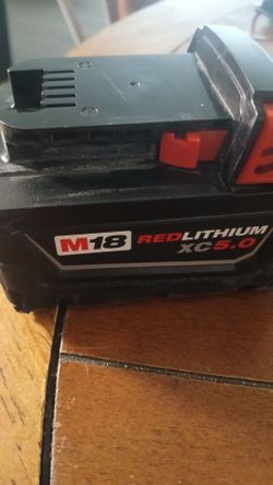 Milwaukee battery xc5.0