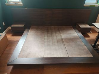 Hardwood King Bedframe