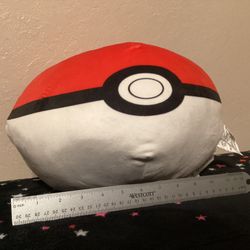 Pokémon Pokeball Plush Pillow
