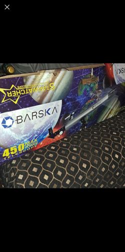 Barska 450 max power, Starwatcher Refractor Telescope for beginners. New!