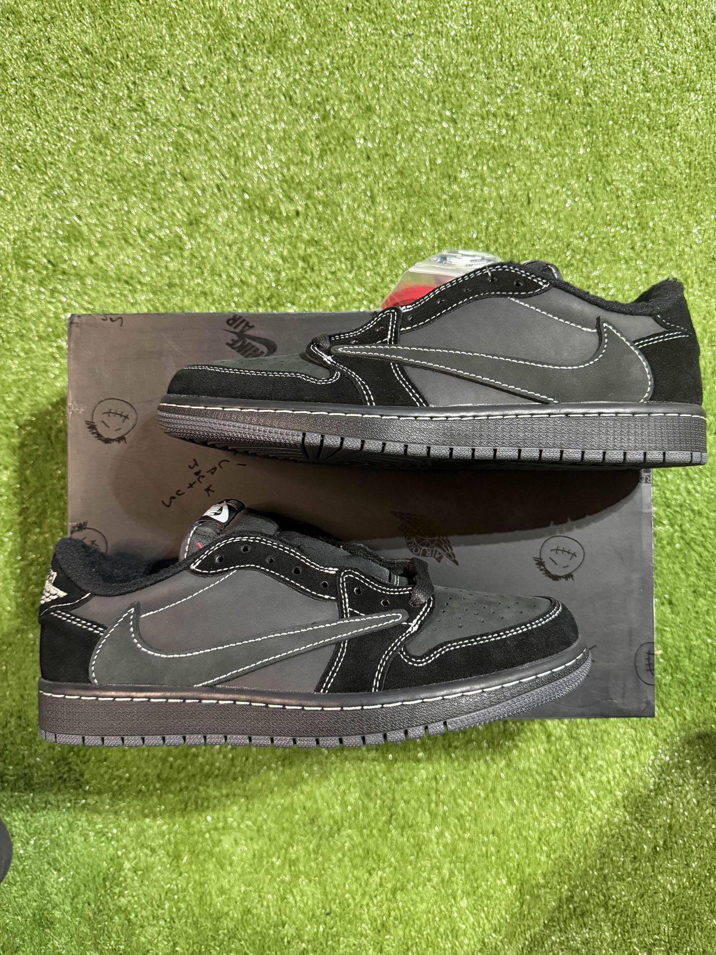 Travis Scott Black Phantom Jordan 1 Low Size 9