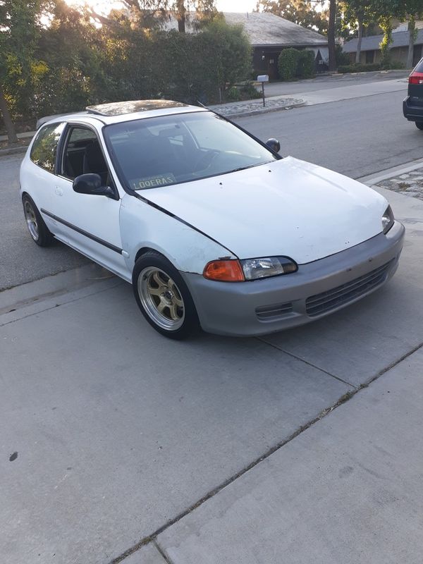 95 HONDA CIVIC hatchback SI for Sale in Upland, CA - OfferUp