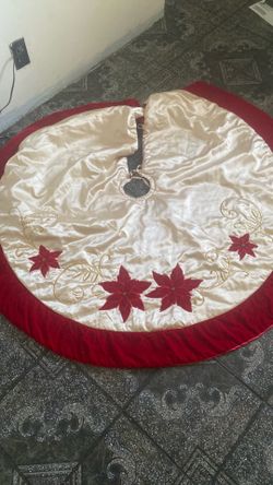Under christmas tree decoration
