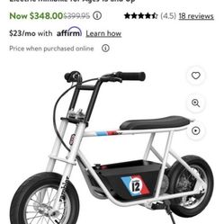 Dirt Bike Toy Ride On Toy Motor Bike Toy 