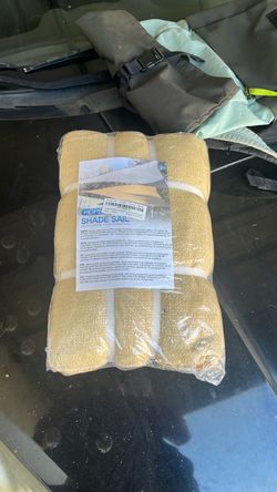 Shade Sail 10x13 brand new sand color