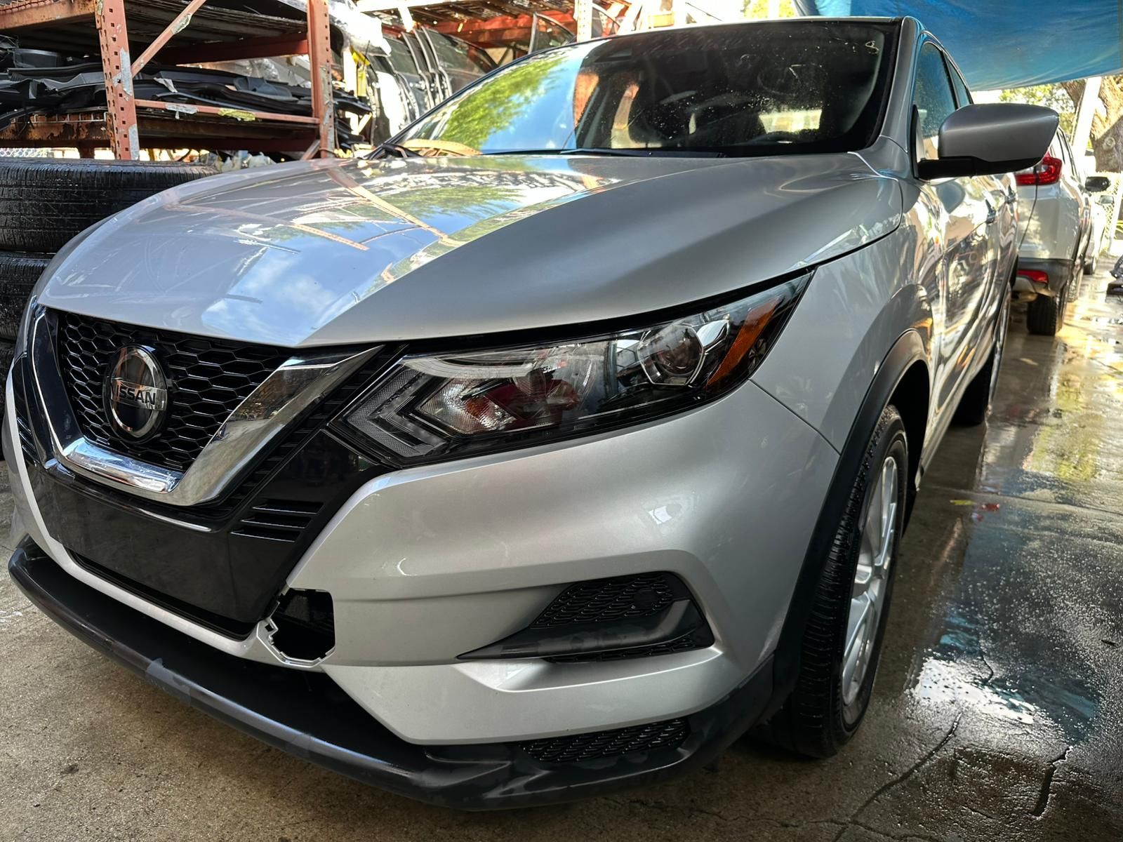 2021 2022 2023 NISSAN ROGUE SPORT FRONT END PARTS BUMPER FENDER HOOD RADIATOR SUPPORT DOORS LIGHTS