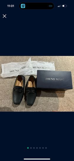  Bruno Marc Ceremony Oxford Dress Shoes Mens 8.5  Black