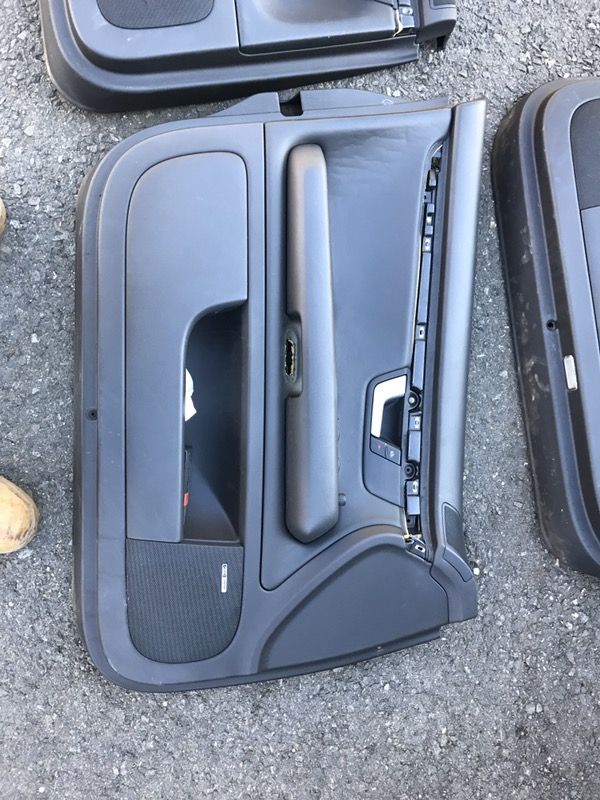 Audi S4 Door Trim/Door Cards Black