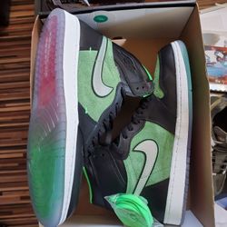 Jordan 1 "Zen Green" Perfect Cond Sz 10.5 $225