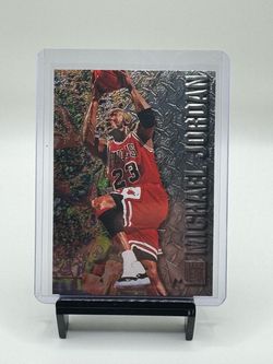 🔥🏀🐐96’-97’ Fleer Metal Michael Jordan #11🏀🔥
