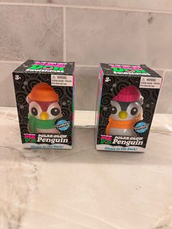 Needoh Squishmas Polar Glow Penguin