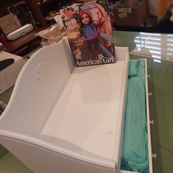 American Girl. Trundle Bed And Bedding. 18 Inch Doll Size