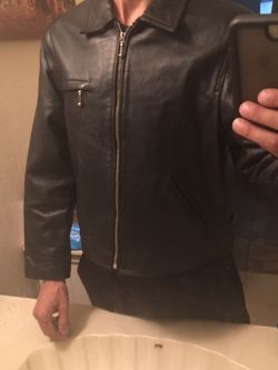 Lather jacket