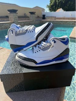 Jordan 3 ‘Racer Blue’ Sz 11 M