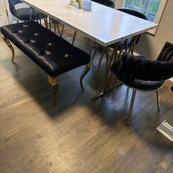 Dining Table And Chairs 