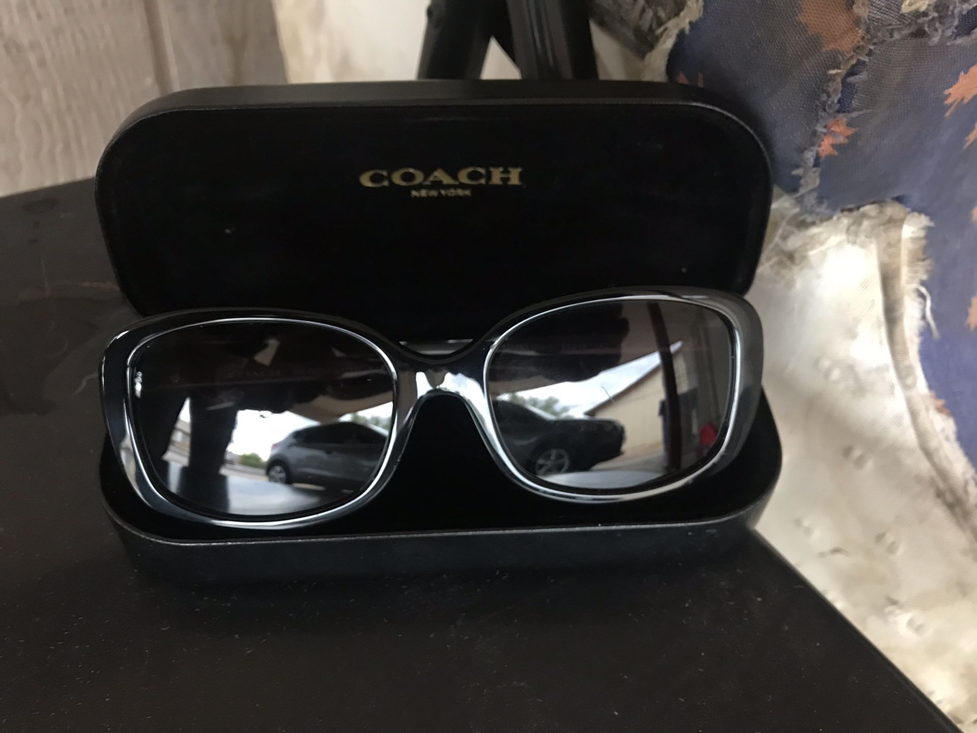 Black Coach Sunglasses Female