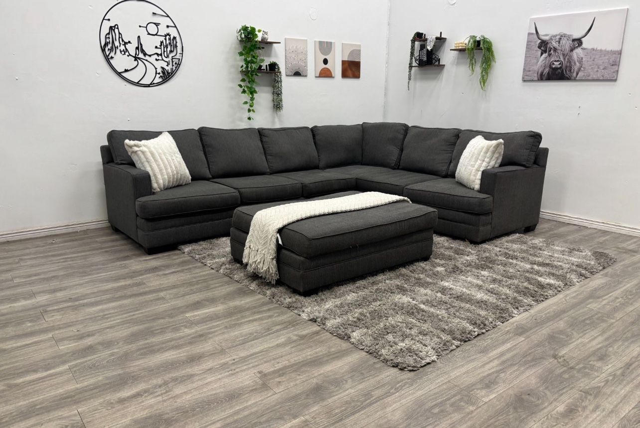 Gray Sectional Couch - Free Delivery