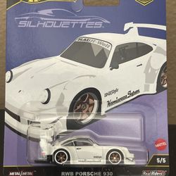 Hot Wheels Premium Car Culture Silhouettes RWB Porsche 930 NEW