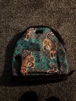 Gucci Supreme Bengal Monogram Backpack