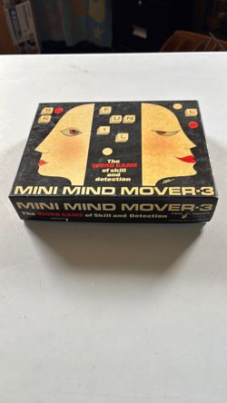 1974 Mini Mind Mover-3 Word Board Game