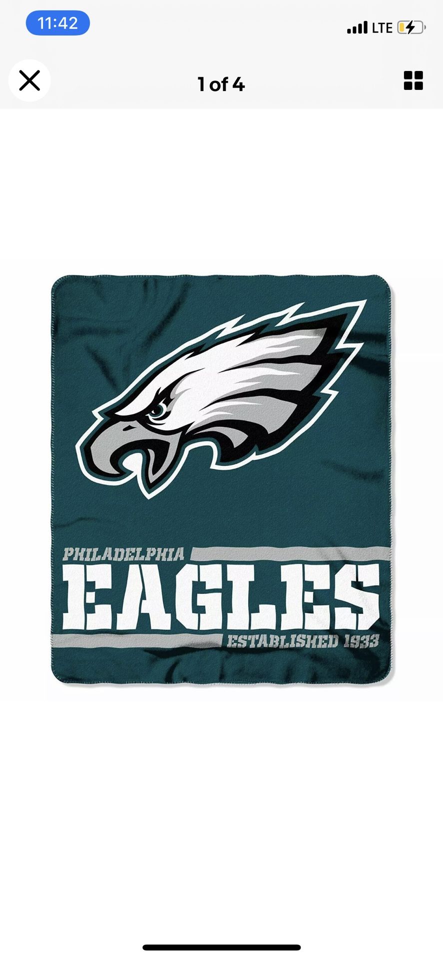 50x60 Inch Fleece Throw Blanket 50” X 60” Philadelphia Eagles Philly Special Multiple Available 