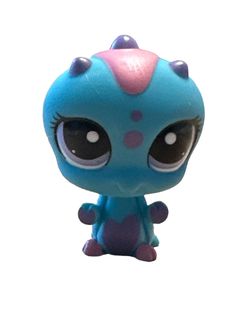Littlest Pet Shop #1924 Teal Purple Pink Caterpillar Star Gazin