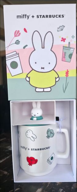 Miffy + starbucks ceramic mug